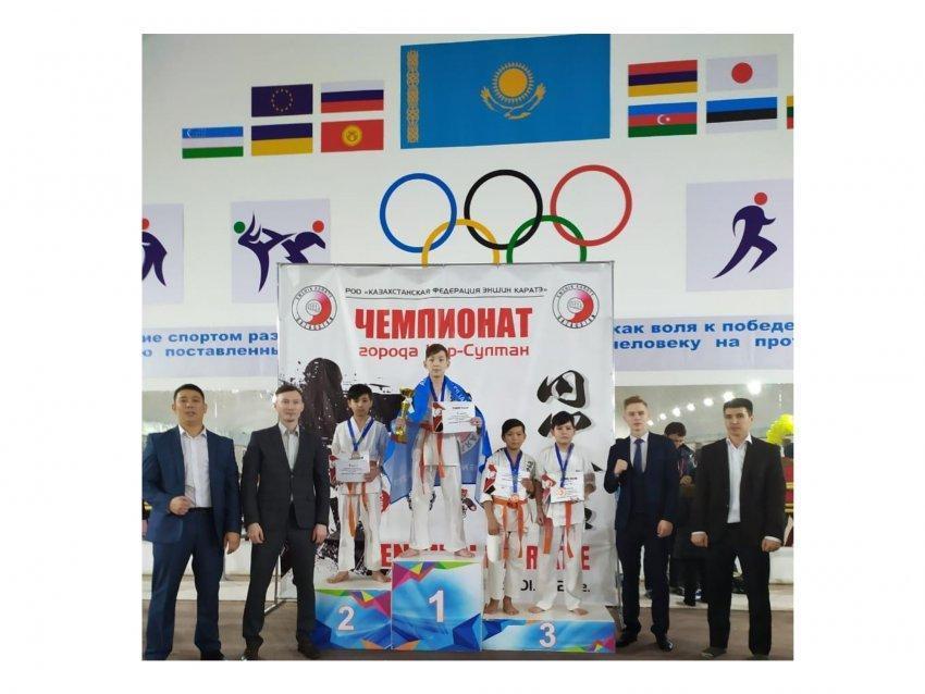 Каратэ спорт түрінің чемпионы
