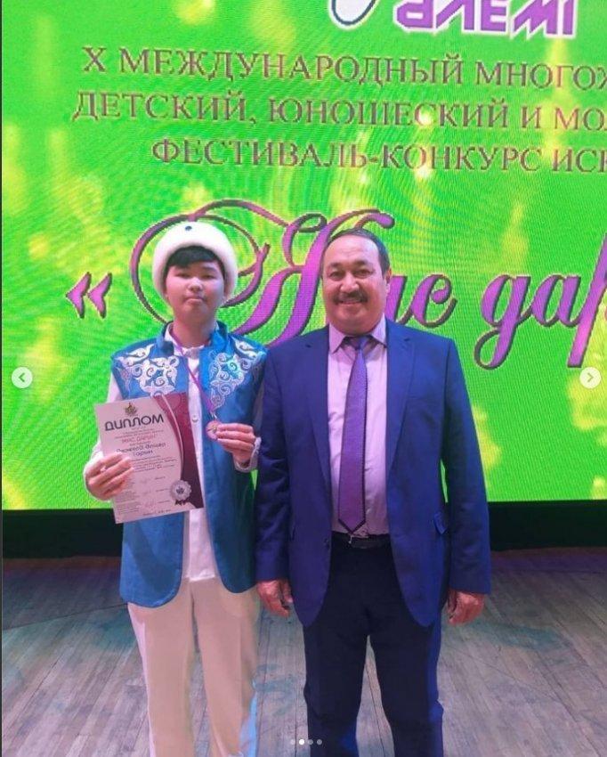 "ЖАС ДАРЫН" өнер байқауының жеңімпазы