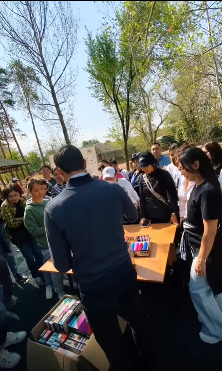 1-сынып ата-аналарымен өткен тимбилдинг