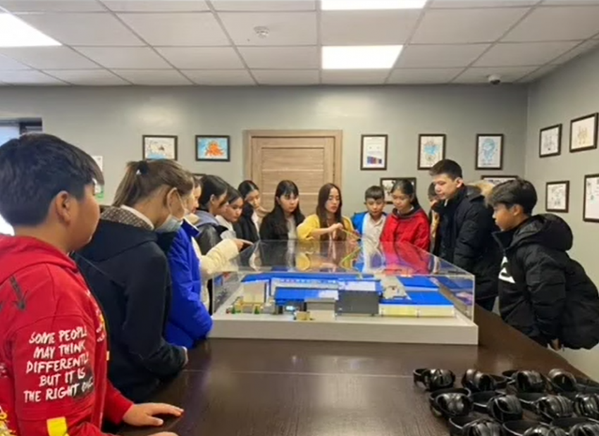 Samal. Керемет су СКЕ» бөтелкедегі су шығару зауытына саяхат