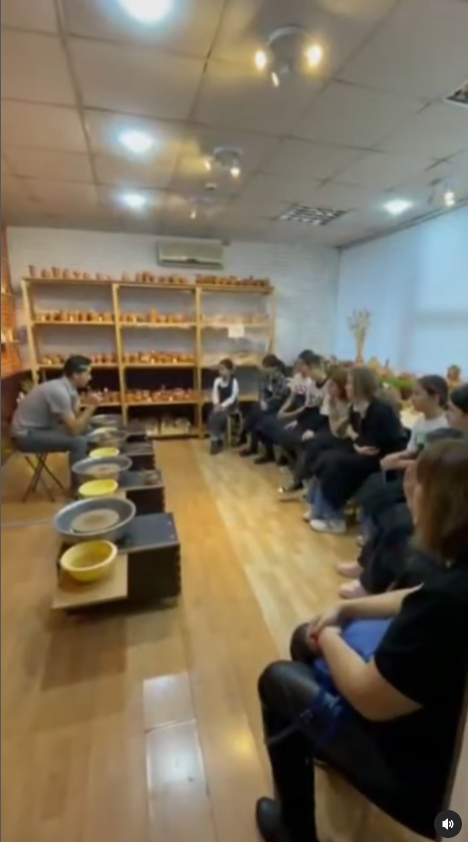 "Гончарная мастерская" шеберханасына саяхат